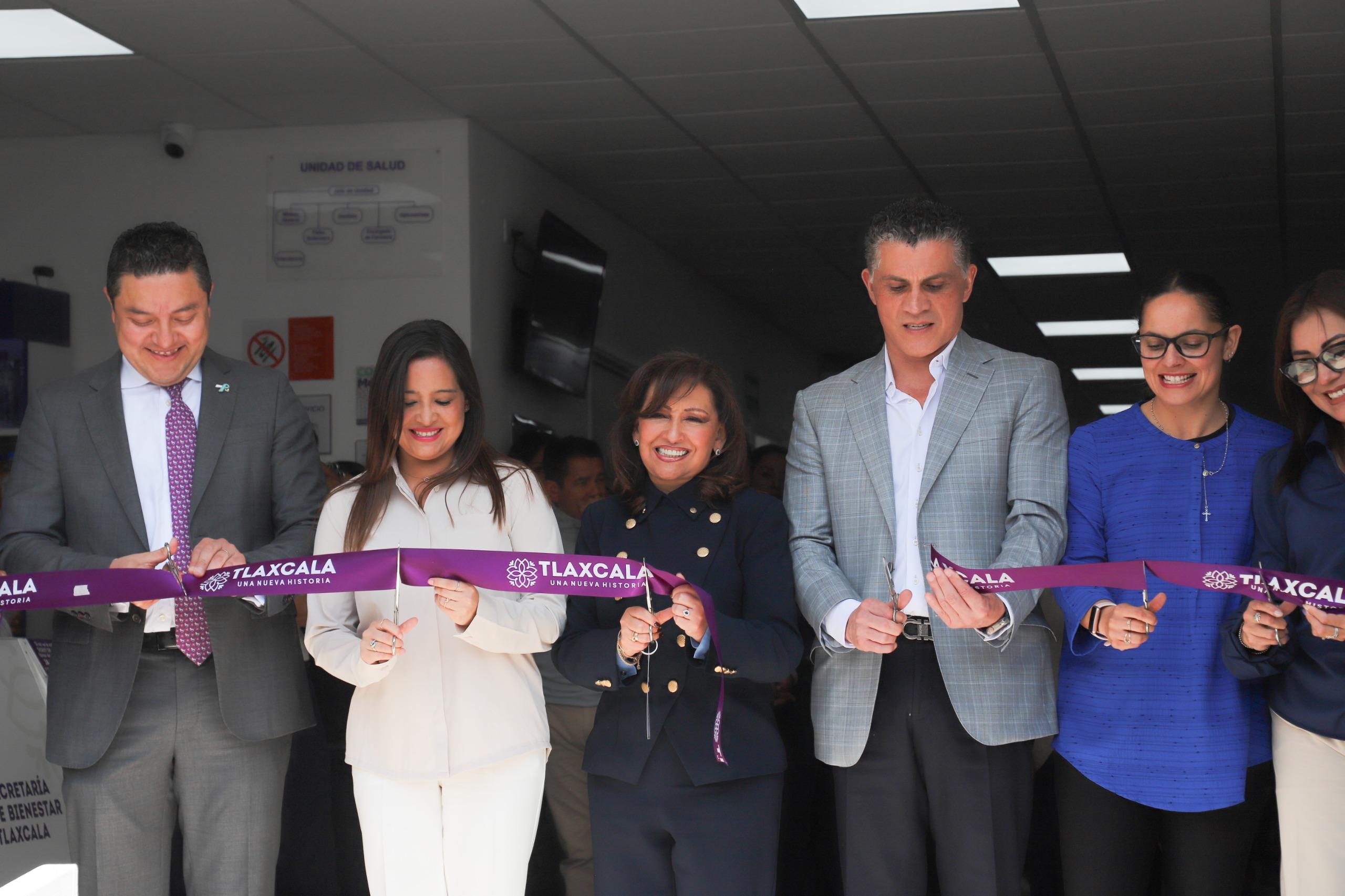 Inaugura gobernadora Unidad de Bienestar para tu Salud, la número 15 en la capital tlaxcalteca